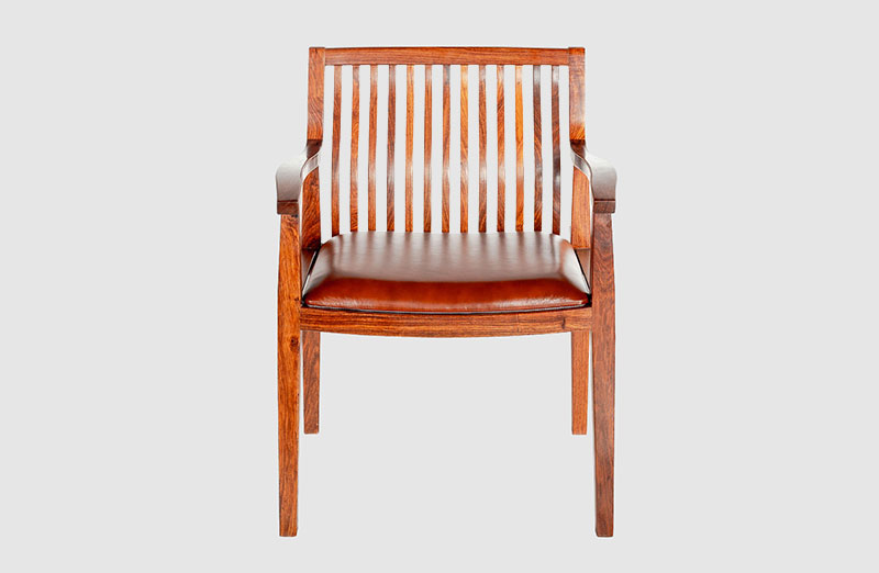 印台中式实木大方椅家具效果图